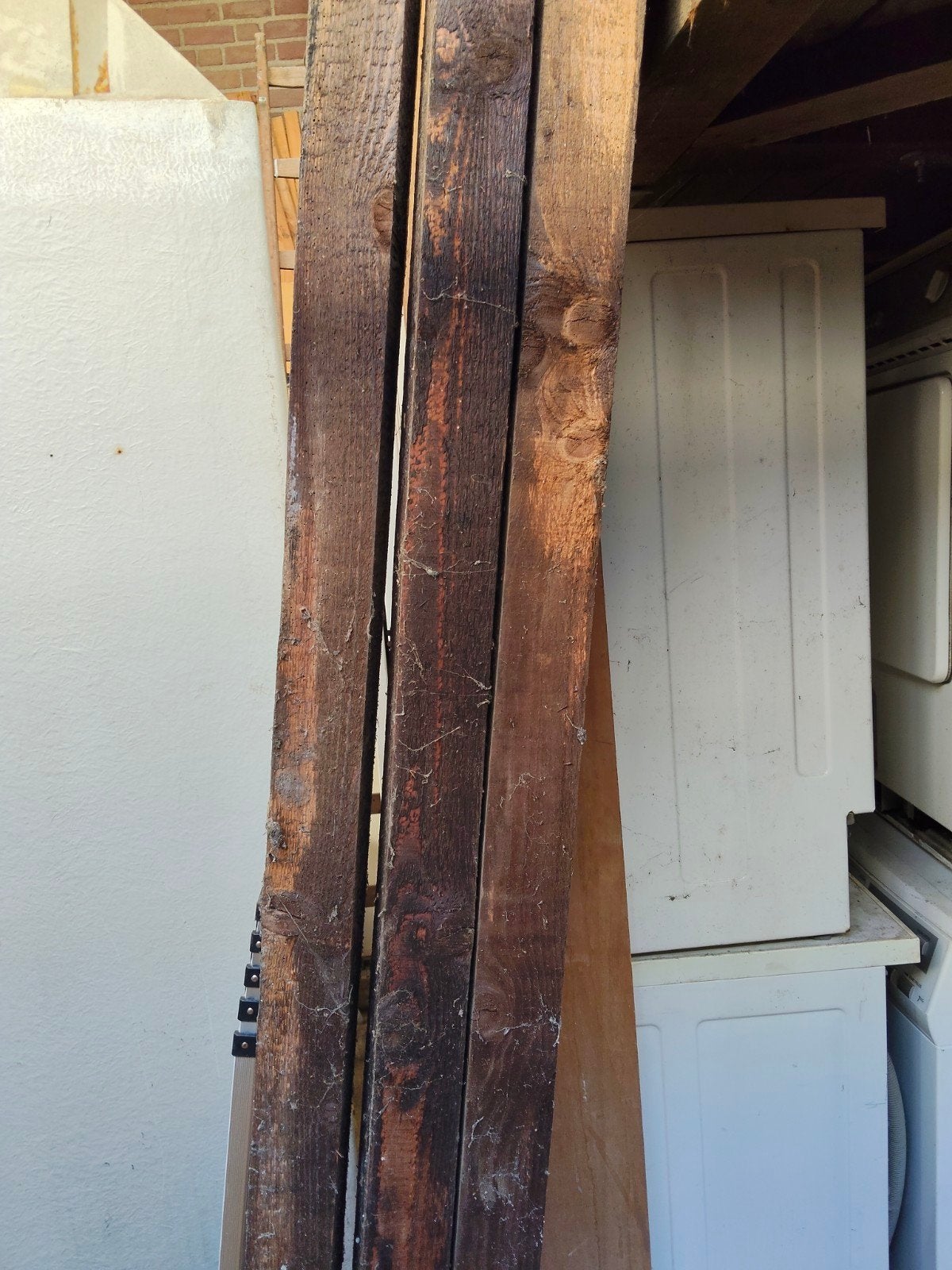 balken ongeschaafd, Tuin en Terras, Ophalen of Verzenden, 250 cm of meer, Balken