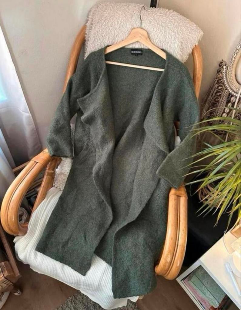 Donkergroen vest van reinders - onesize, Ophalen of Verzenden, Zo goed als nieuw, Groen