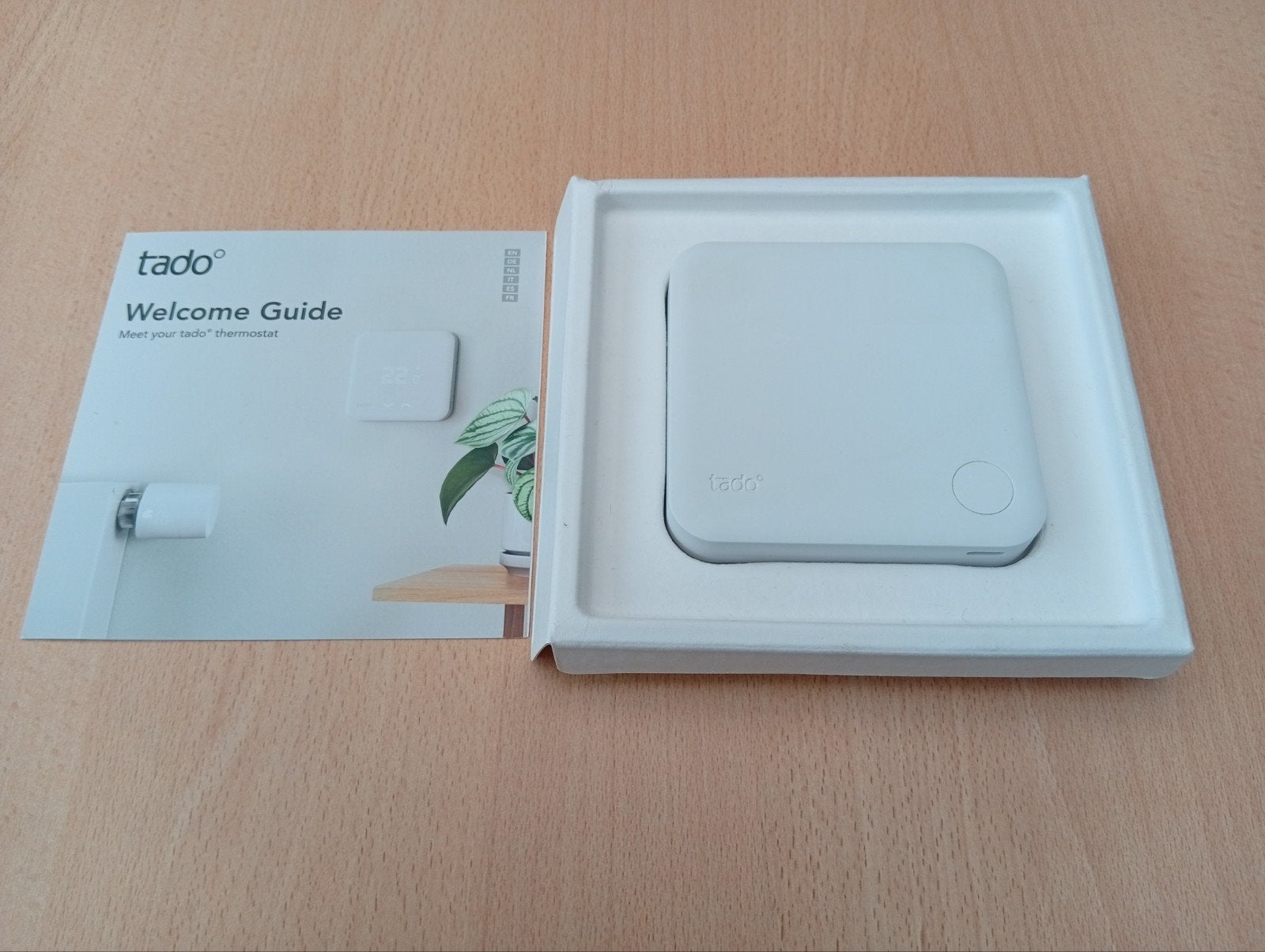 Tado Slimme Thermostaat v3+ nieuw, Ophalen of Verzenden, Slimme thermostaat, Gebruikt