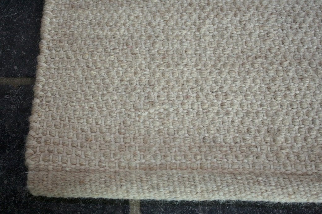 Vloerkleed Lifa Living wol naturel 160 x 230 cm., 150 tot 200 cm, Ophalen of Verzenden, Crème, Rechthoekig