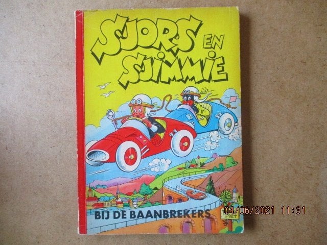 adv4034 sjors en sjimmie bij de baanbrekers, Boeken, Eén stripboek, Ophalen, Gelezen