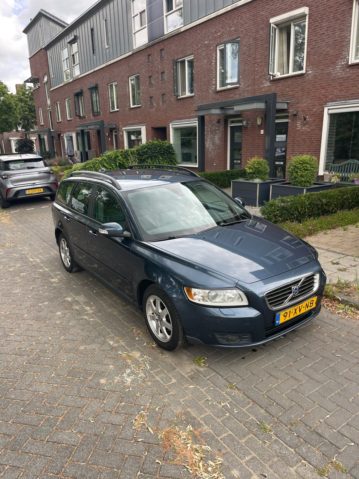 Volvo V50 2.0 2007 Blauw | APK tot aug 2027, Voorwielaandrijving, Zwart, 4 cilinders, Blauw