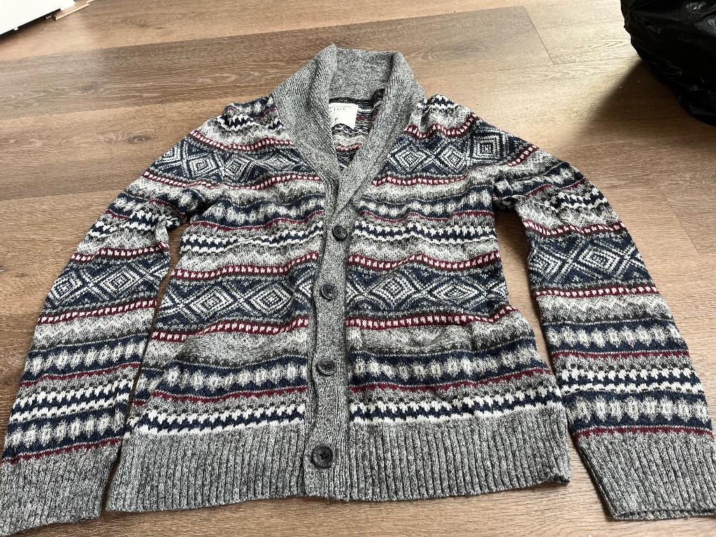 Abercrombie & Fitch vest, Ophalen of Verzenden, Zo goed als nieuw, Maat 52/54 (L), Grijs