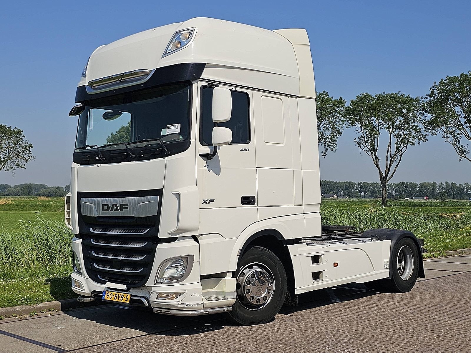 DAF XF 430 ssc ft mx13, Auto's, Automaat, 430 pk, Euro 6, Wit