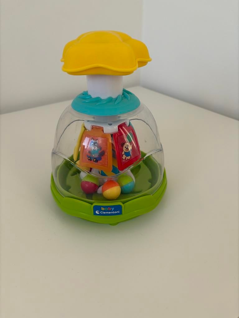 Baby Clementoni draaitol met rammelaars, Ophalen of Verzenden, Zo goed als nieuw, Overige typen, Met geluid