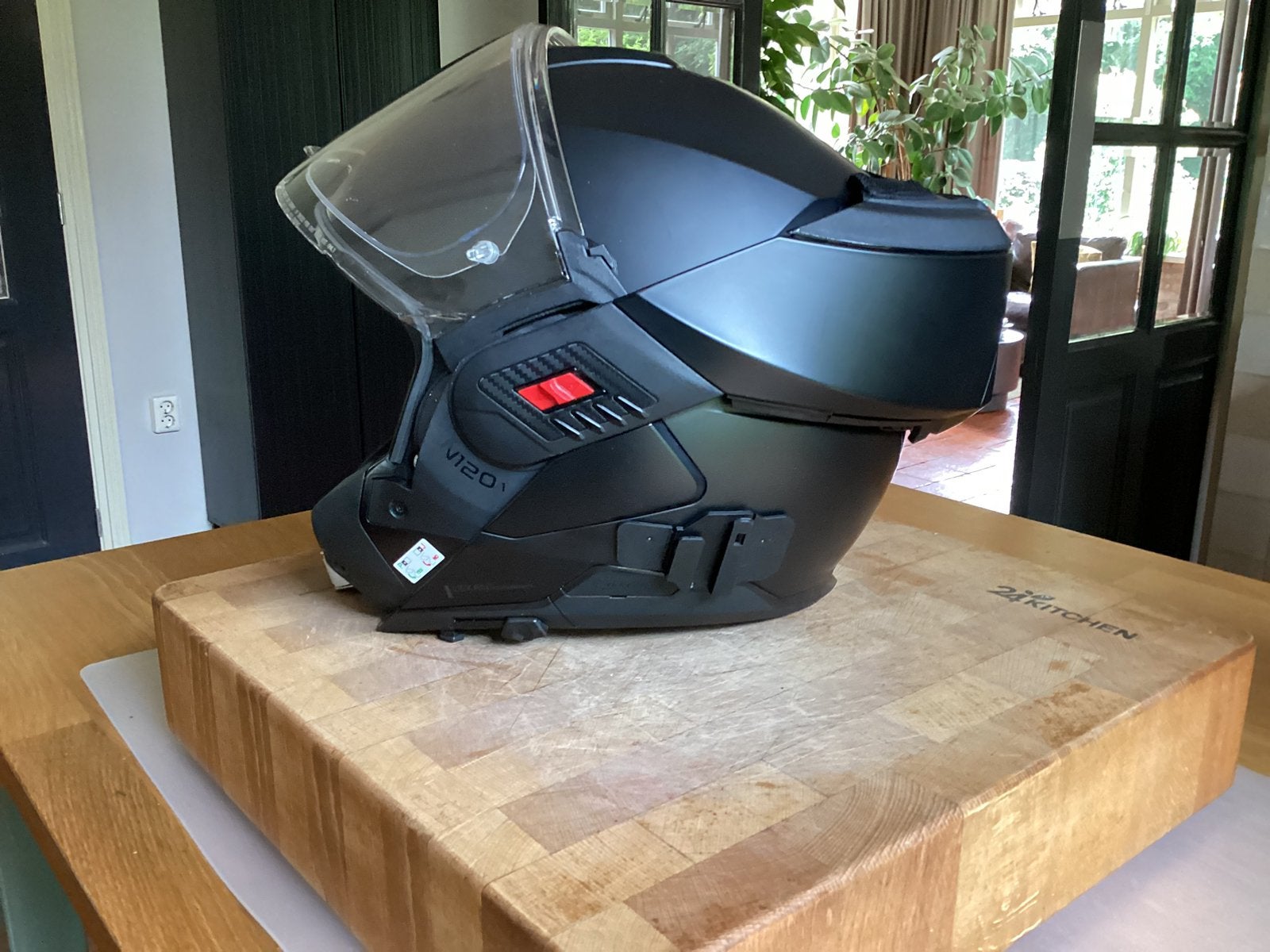 Nolan N120 systeemhelm, Motoren, Ophalen of Verzenden, Zo goed als nieuw