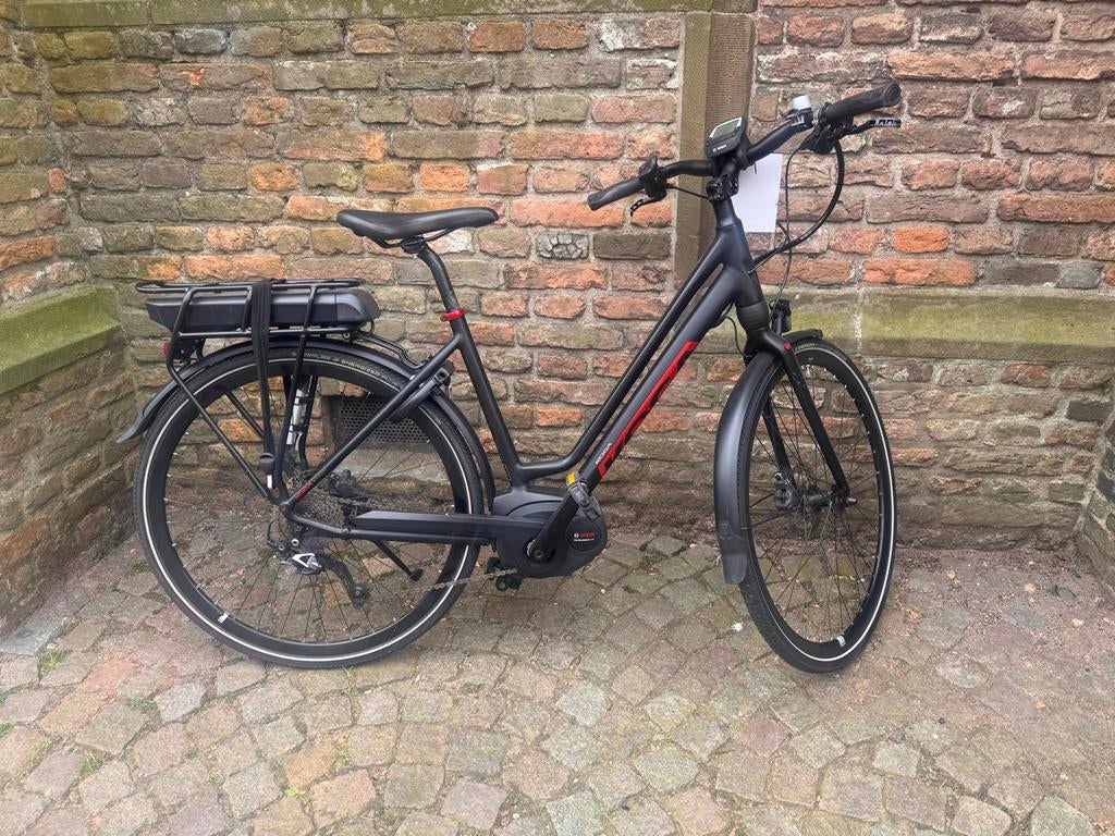 Koga E-lement Matt zwart 50cm - Bosch Performance 400Wh, Fietsen en Brommers, Elektrische fietsen, Zo goed als nieuw, 47 tot 51 cm