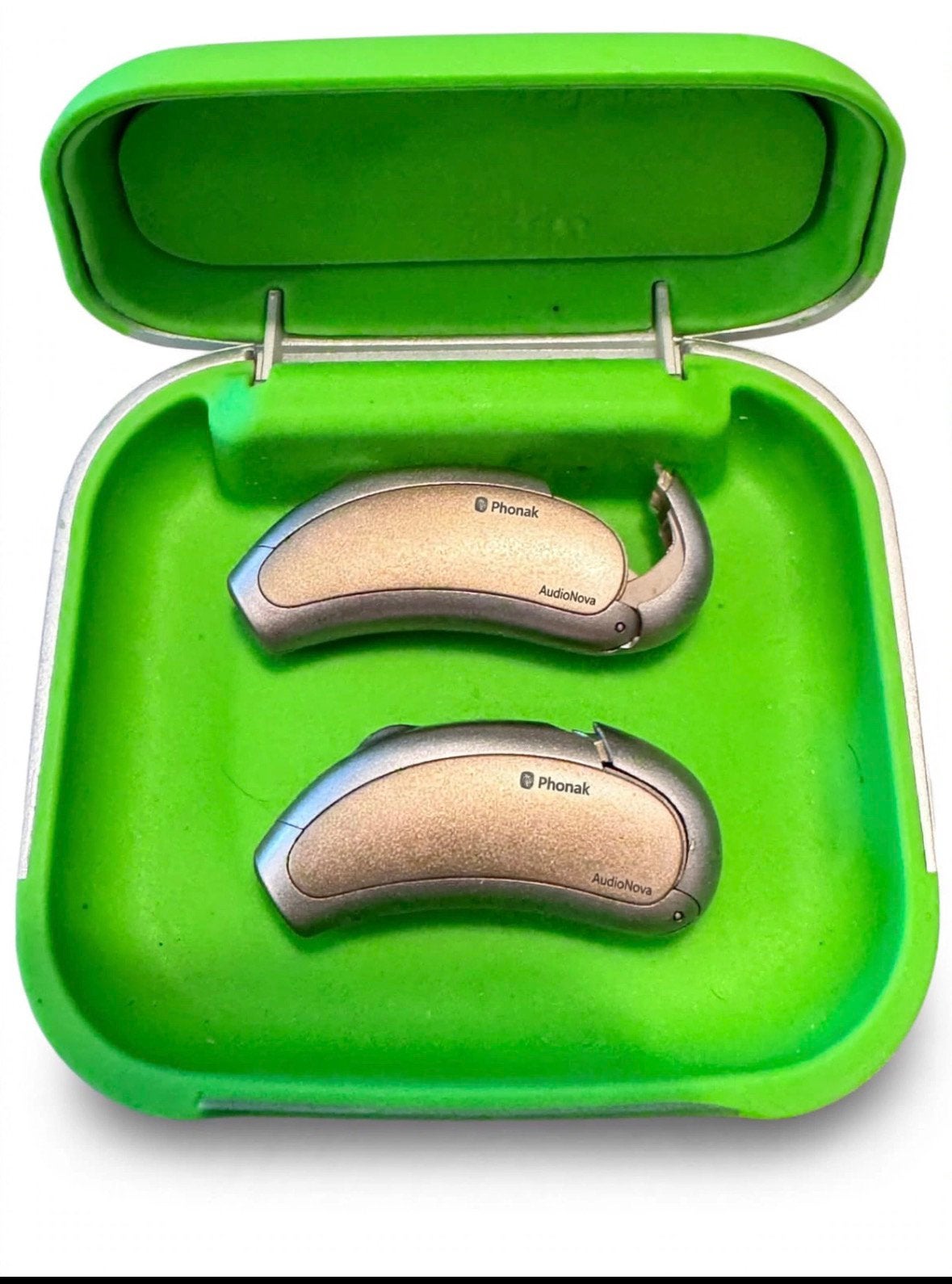 Phonak Audeo V50-312 Champagne set L+R met factuur, Sieraden, Tassen en Uiterlijk, Ophalen of Verzenden, Overige typen