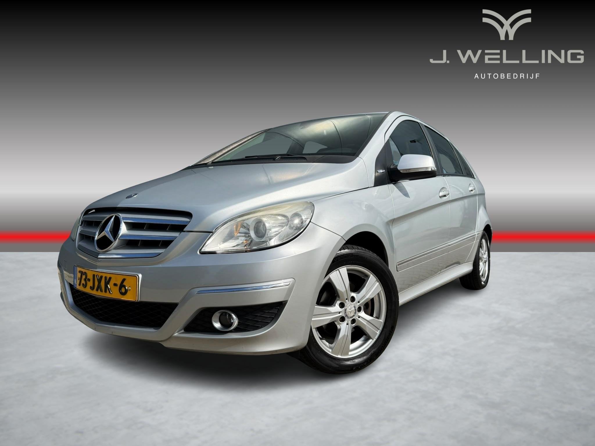 Mercedes-Benz B-klasse 160 BlueEFFICIENCY airco / trekhaak, Auto's, Stof, Origineel Nederlands, Handgeschakeld, 1000 kg