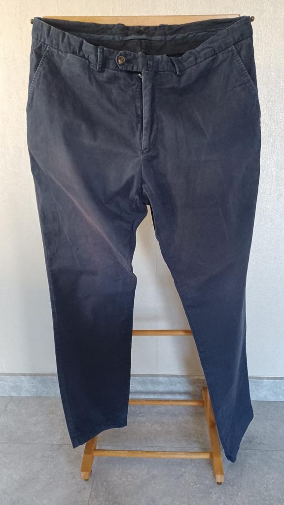 Suitsupply chino maat 54 Donkerblauw 100% katoen, Maat 52/54 (L), Zo goed als nieuw, Suitsupply, Verzenden