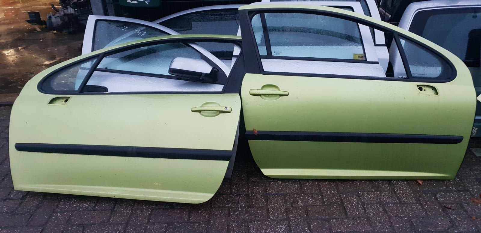 PEUGEOT 207 PORTIEREN 3 DEURS UITVOERING BJ 2005, Gebruikt, -, Deur, -
