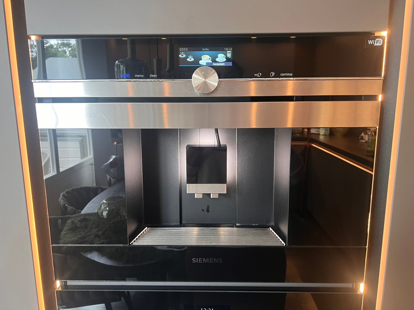 Siemens koffiemachine, Ophalen, Afneembaar waterreservoir, Gebruikt, Koffiemachine