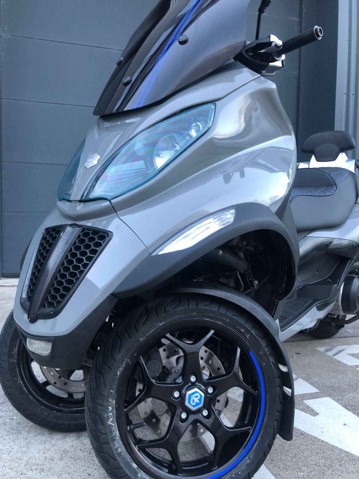 Piaggio mp3 gilera fuocco hoogglans zwarte velgen, Ophalen of Verzenden