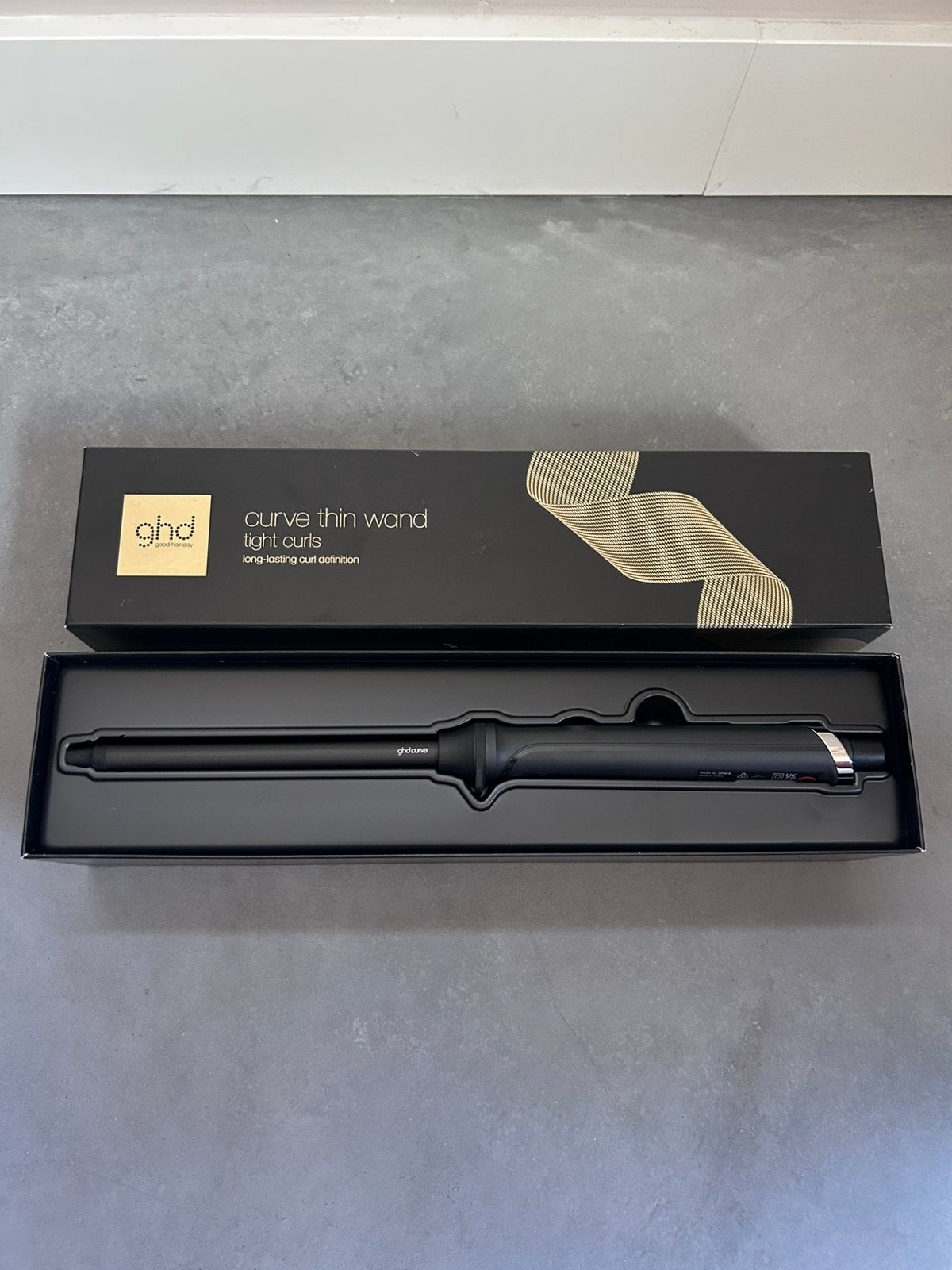GHD Curve thin wand Krultang - nieuw, Ophalen of Verzenden, Nieuw, Krultang of Stijltang