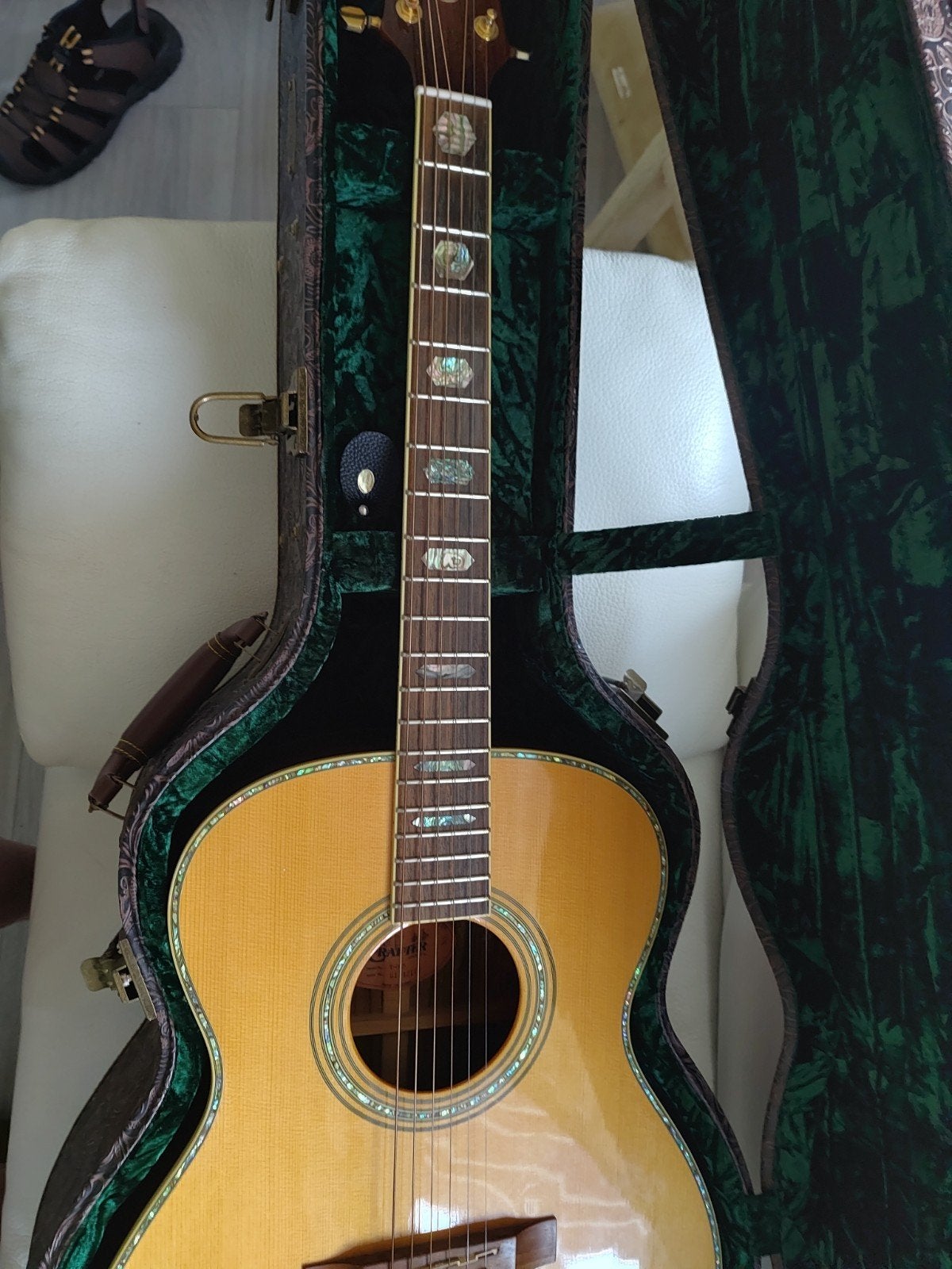 crafter t 045 triple 0 gitaar( koffer apart te koop), Ophalen, Zo goed als nieuw, Western- of Steelstringgitaar