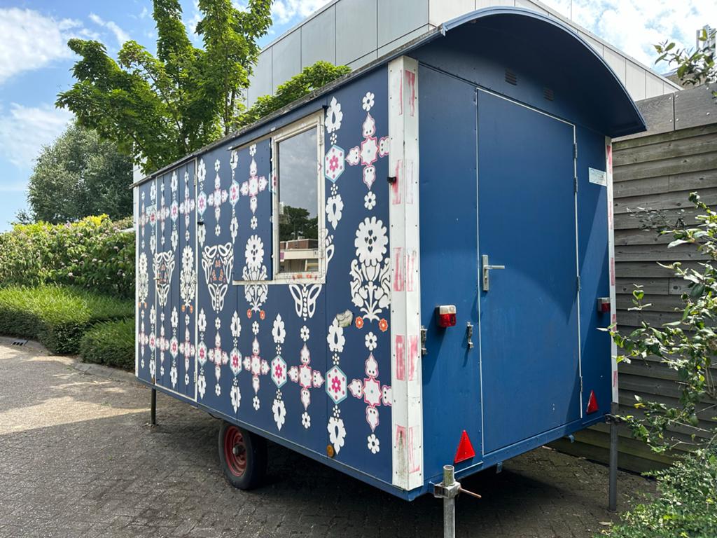 Schaftkeet / Pipowagen - Uniek en Multifunctioneel, Ophalen, Gebruikt