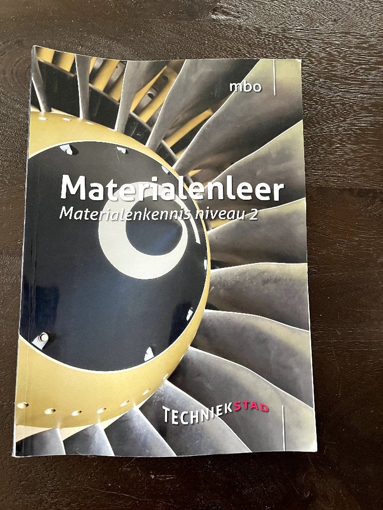 Materialenleer materialenkennis niveau 2 – Kenteq, Ophalen of Verzenden, Zo goed als nieuw