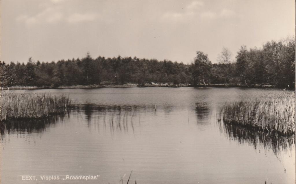 Eext    Visplas  Braamsplas, Ophalen of Verzenden, 1940 tot 1960, Ongelopen, Drenthe