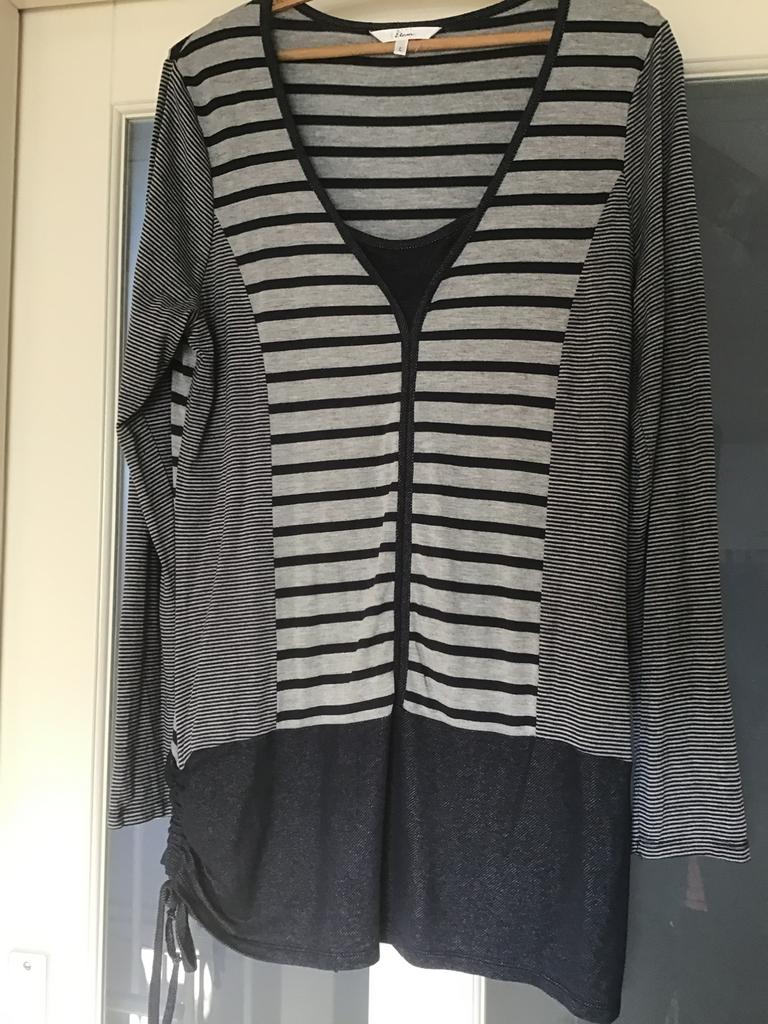 Leuke tuniek. Mt 42( Miss Etam), Ophalen of Verzenden, Gedragen, Maat 42/44 (L), Blauw