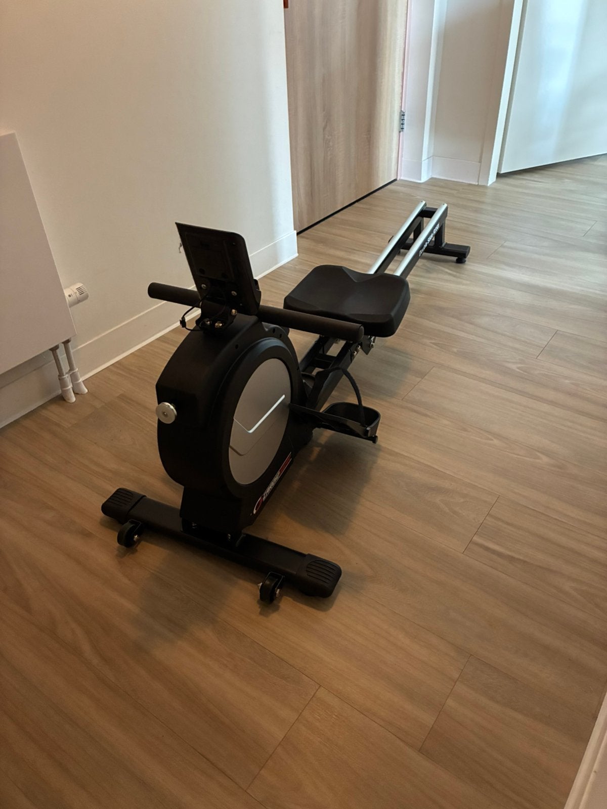 Roeimachine Double Slide R350i, Sport en Fitness, Fitnessapparatuur, Ophalen, Zo goed als nieuw
