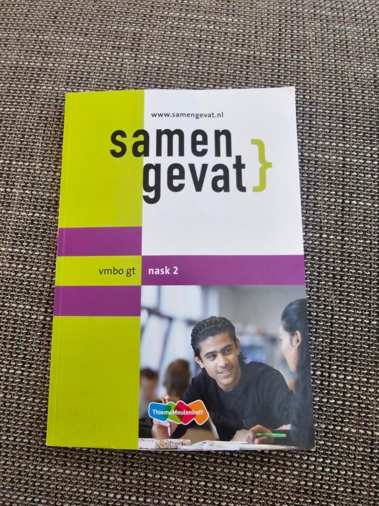 Samen gevat examen boekje nask 2 Mavo, Boeken, Schoolboeken, Ophalen of Verzenden, Zo goed als nieuw, VMBO, Overige vakken