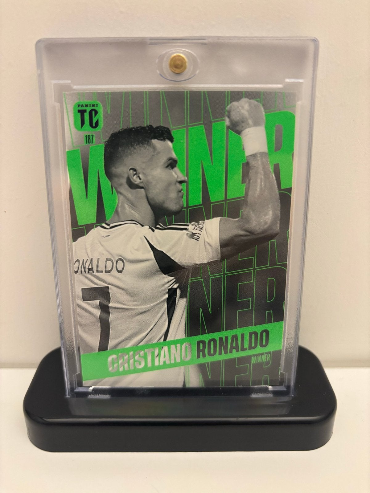 Cristiano Ronaldo Panini Top Class Winner Kaart, Ophalen of Verzenden, Nieuw, Buitenlandse clubs, Spelerskaart