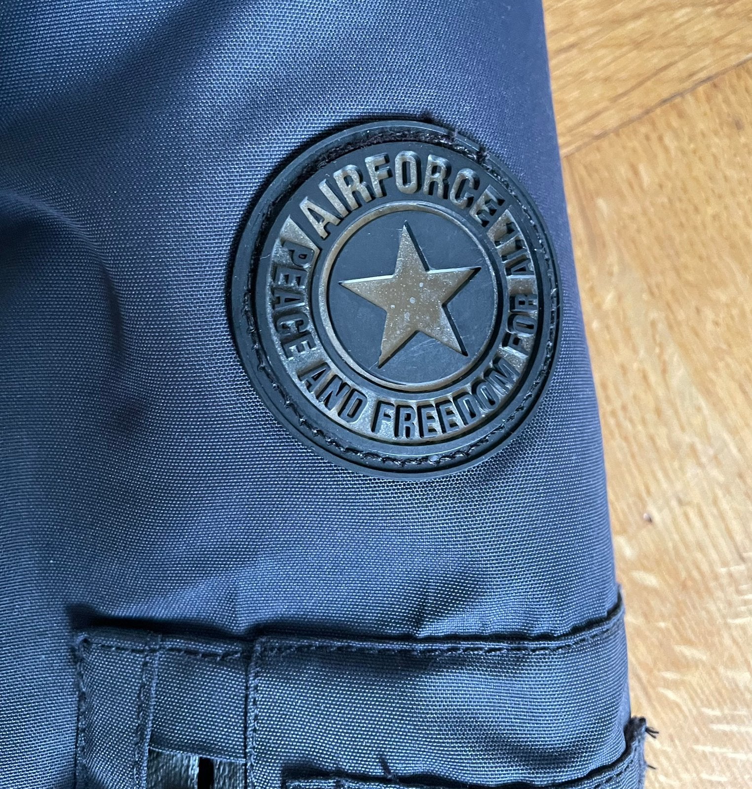 Airforce Parka winterjas jas skijas donkerblauw maat M 38, Ophalen of Verzenden, Zo goed als nieuw