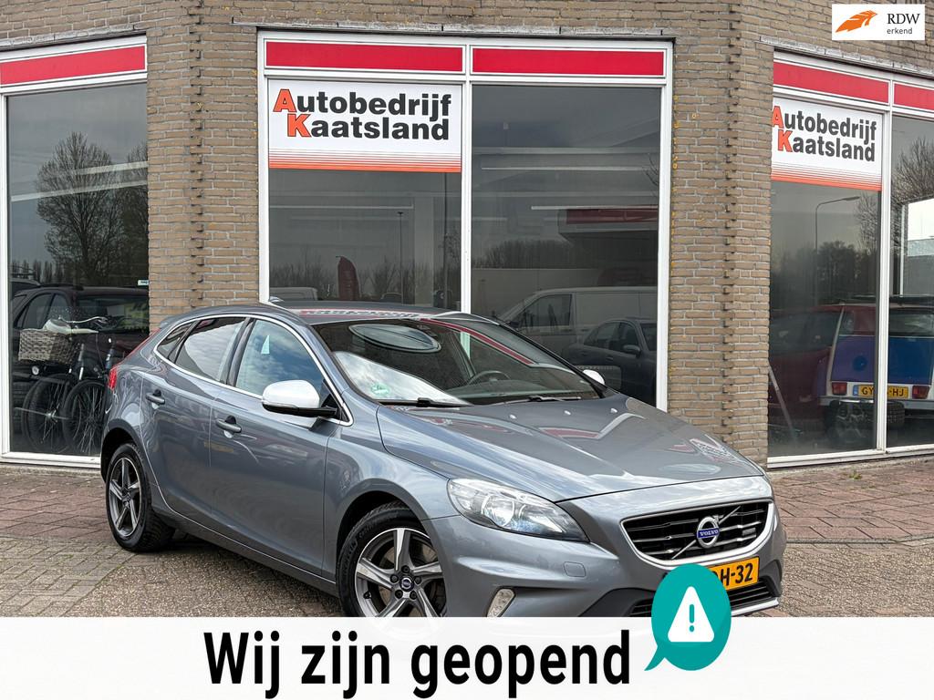 Volvo V40 2.0 D4 R-Design - Half Leder - Navi - Cruise - 201, Auto's, Volvo, Bedrijf, Te koop, V40, ABS, Airbags, Airconditioning