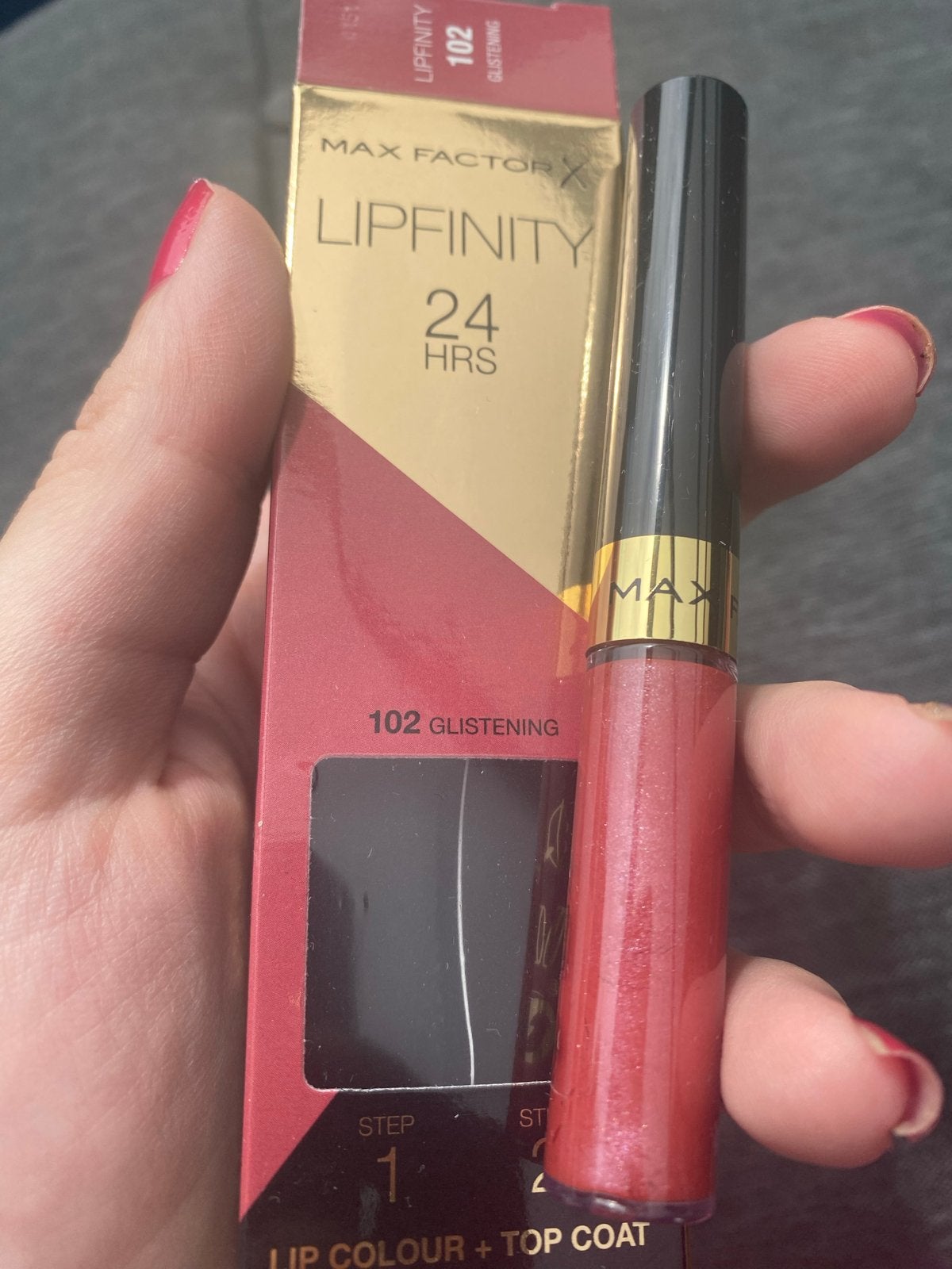 Max Factor Lipfinity 102 Glistening (zonder topcoat), Lippen, Verzenden, Nieuw, Make-up