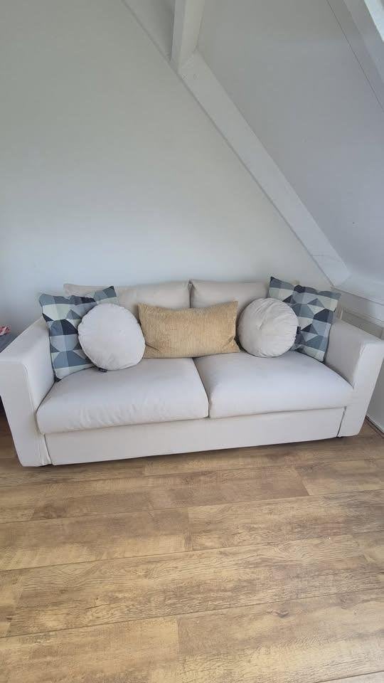 IKEA VIMLE 2-Seat Sofa Bed + Mattress & Extra Pillows, Huis en Inrichting, Ophalen, Zo goed als nieuw, Tweepersoons, Minder dan 150 cm
