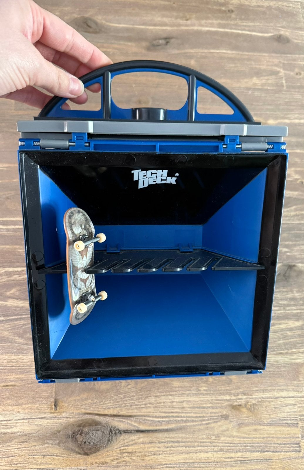 Tech Deck - vinger skateboard baan inklapbaar - 110 cm lang, Ophalen of Verzenden, Gebruikt, Handmatig, Overige merken