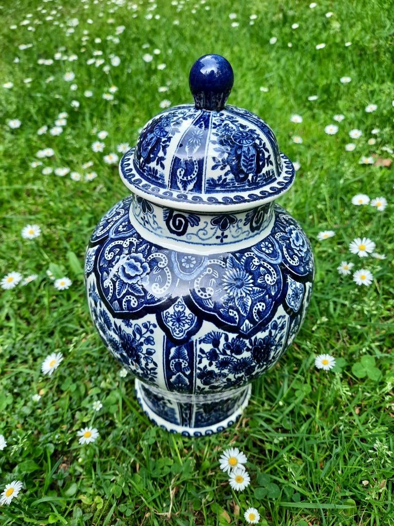 Royal Boch Delfts Blauw Gemberpot - 31 cm, Ophalen of Verzenden