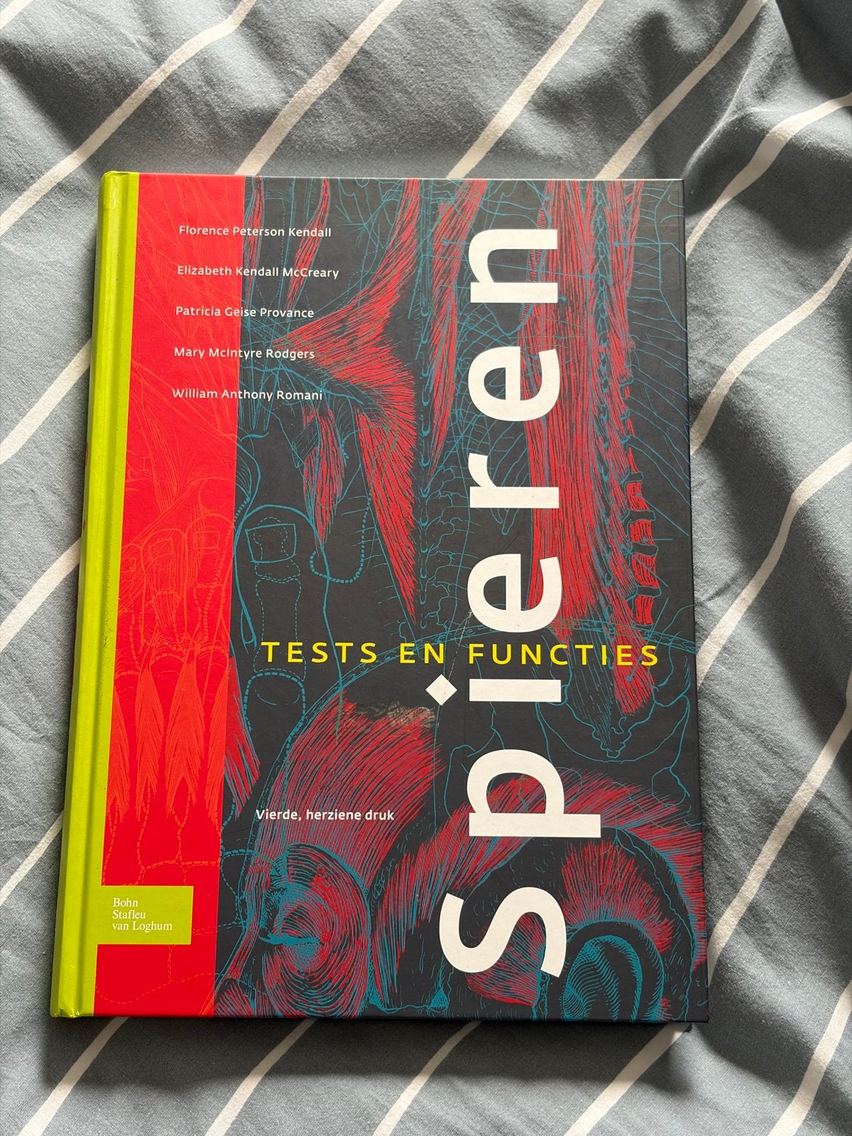 Spieren: Tests en Functies - Vierde, herziene druk, Boeken, Studieboeken en Cursussen, Ophalen, Beta, Zo goed als nieuw, HBO