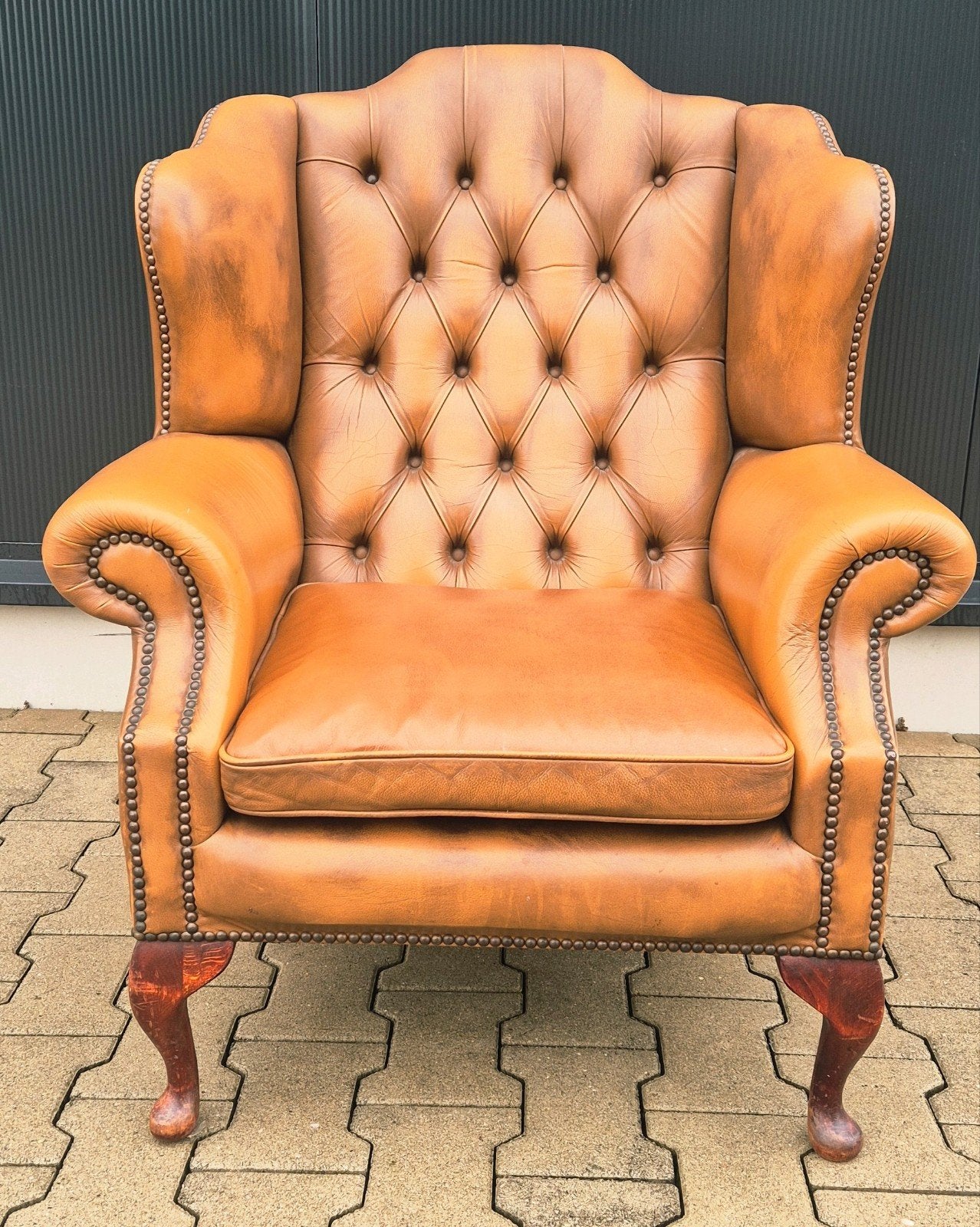 Chesterfield oorfauteuil, Ophalen of Verzenden
