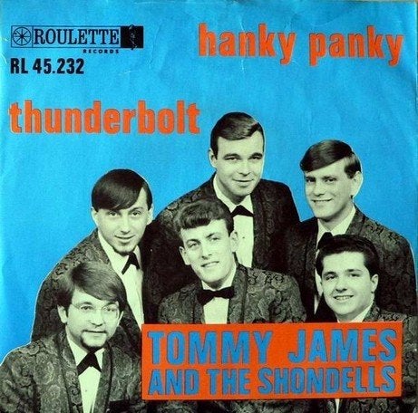 Tommy James And The Shondells – Hanky Panky / Thunderbolt 7", Gebruikt, Originele persing, 7 inch, Ophalen of Verzenden