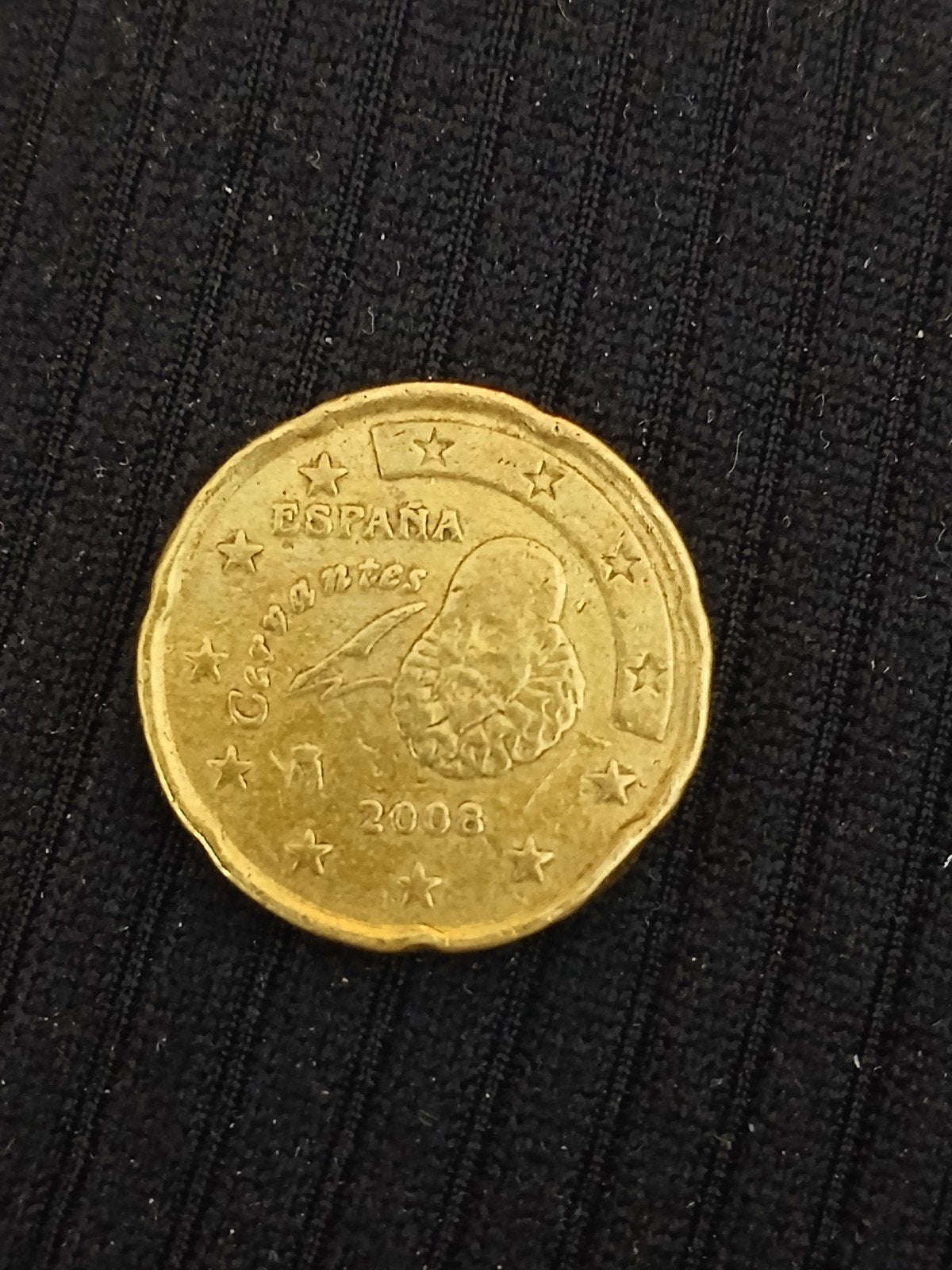 Spaanse 20 eurocent munt 2008, Ophalen of Verzenden, Overige landen, Losse munt