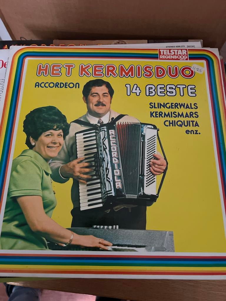 Het Kermisduo - Accordeon 14 Beste LP, Ophalen of Verzenden, Gebruikt, 12 inch