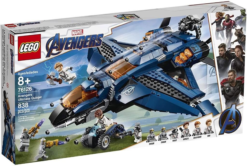 🎁 Lego Avengers 76126 - Quinjet🎁, Kinderen en Baby's, Speelgoed | Duplo en Lego, Lego, Nieuw, Ophalen of Verzenden, Complete set