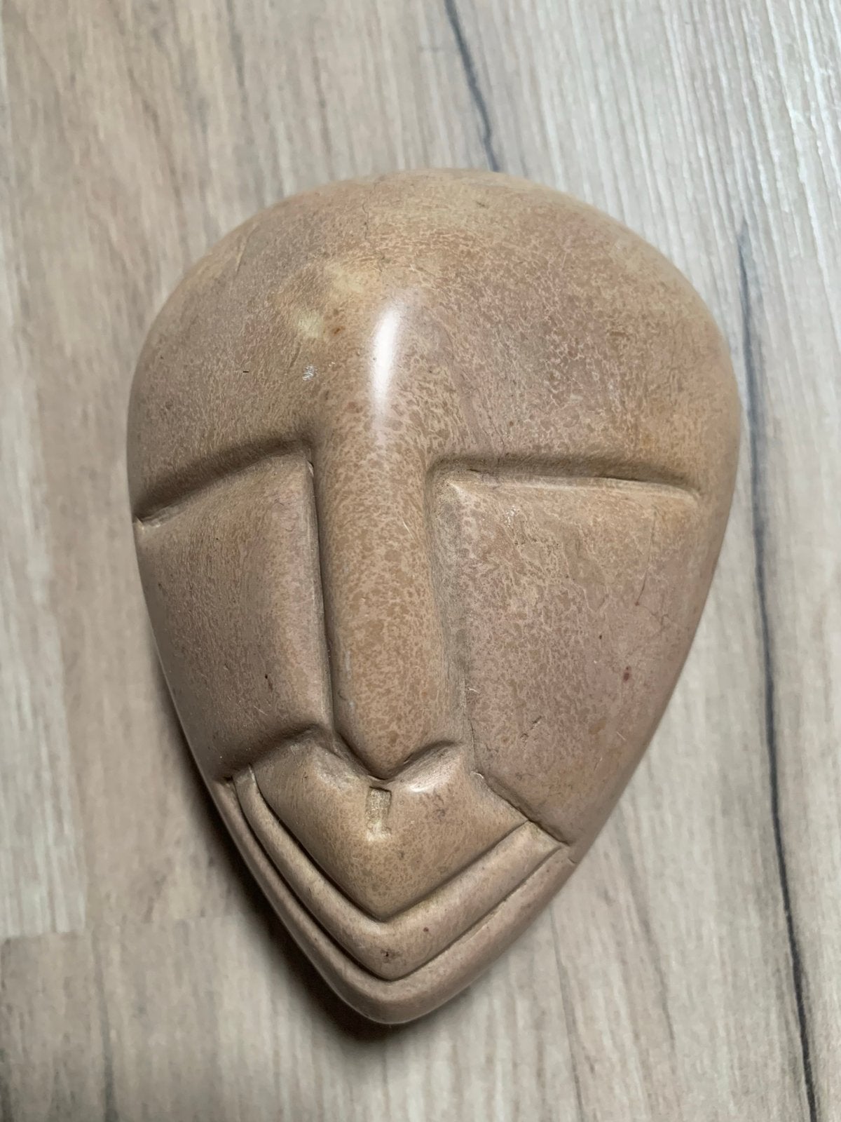 Unieke handgesneden stenen doos uit Kenia, Overige typen, Minder dan 20 cm, Verzenden, Handgemaakt