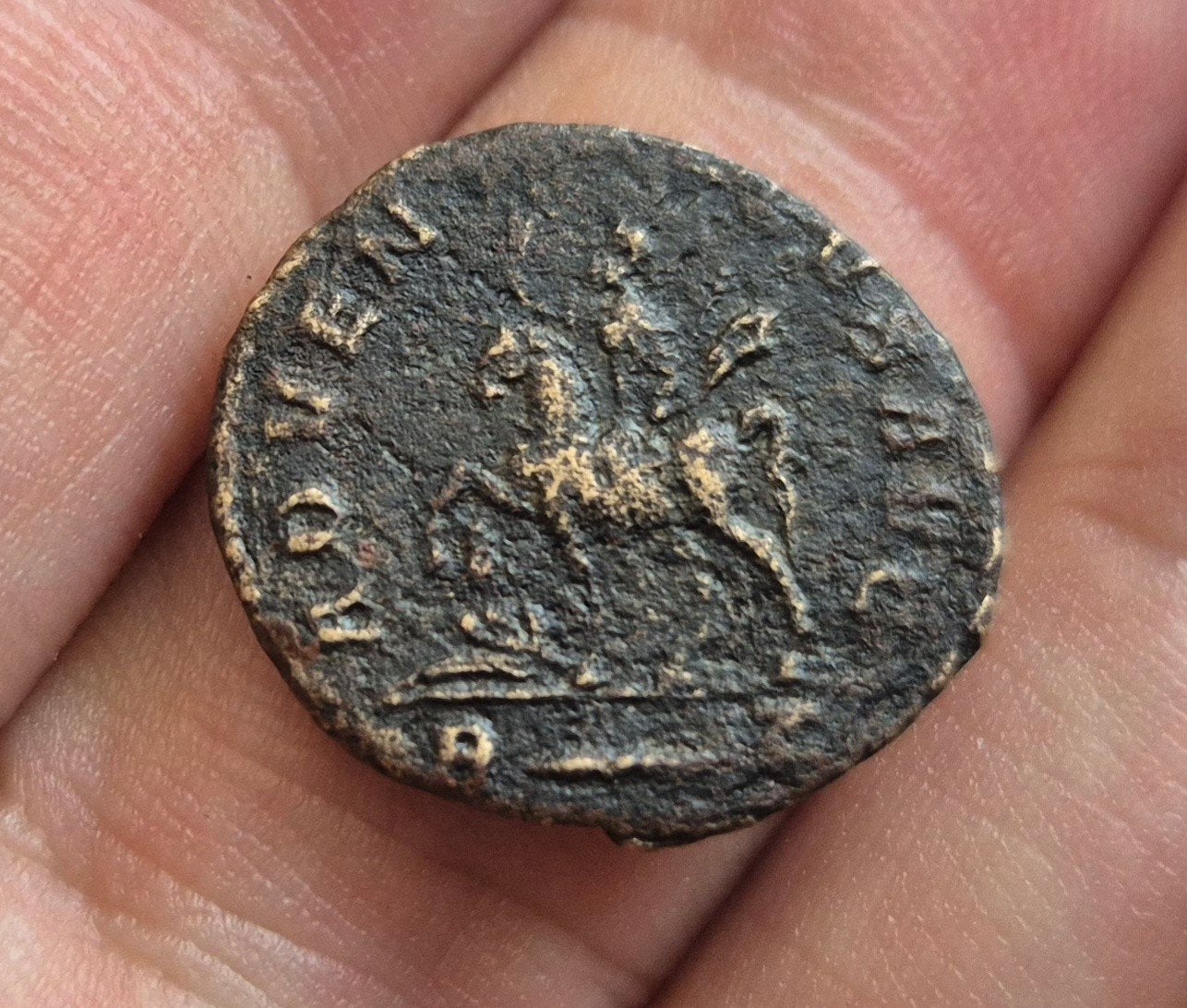 Keizer Probus romeins brons bodemvondst, Ophalen of Verzenden, Overige landen, Losse munt