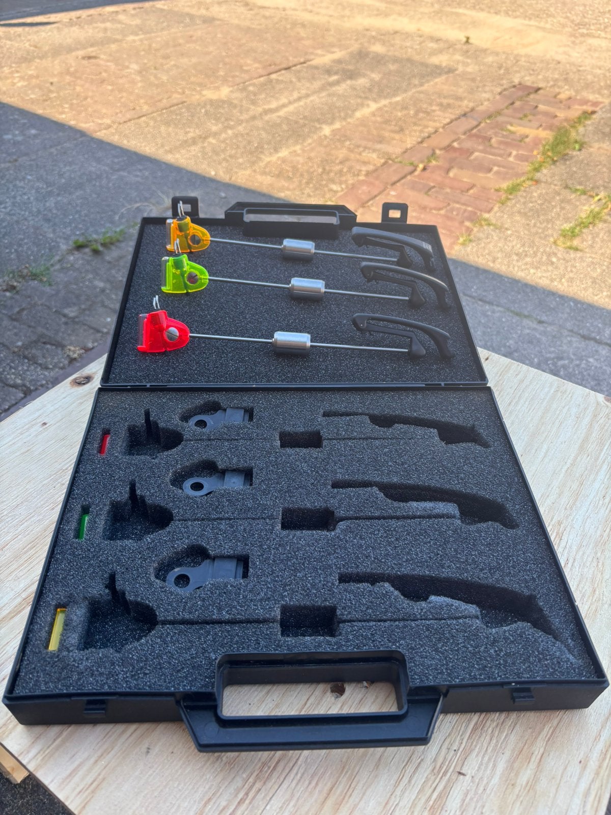 Originele Old School Fox Carp Swinger Set(3-delig in Koffer), Ophalen, Zo goed als nieuw, Overige typen