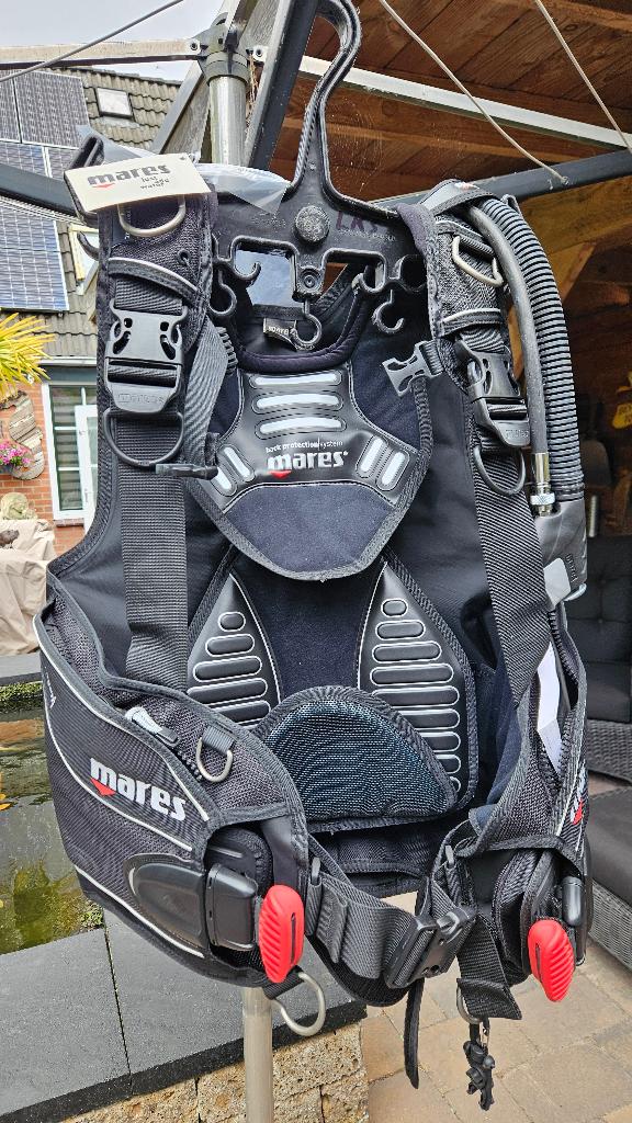 Mares Dragon BCD nieuw (Maat L), Watersport en Boten, Ophalen of Verzenden, Nieuw, Trimvest of Wing