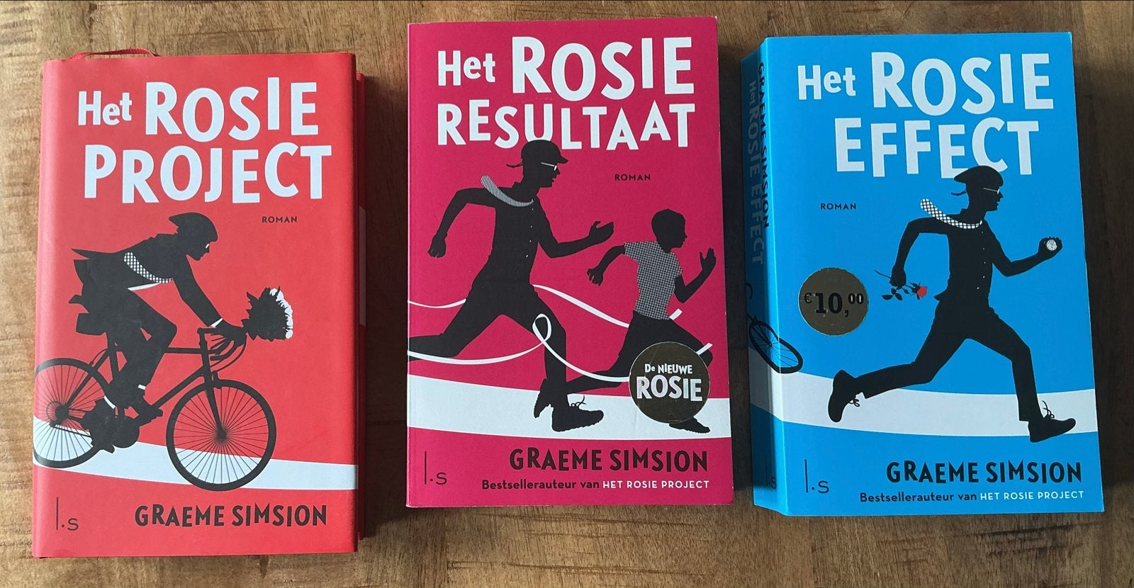 De Rosie Project Trilogie - Graeme Simsion (3 boeken), Ophalen, Zo goed als nieuw, Nederland