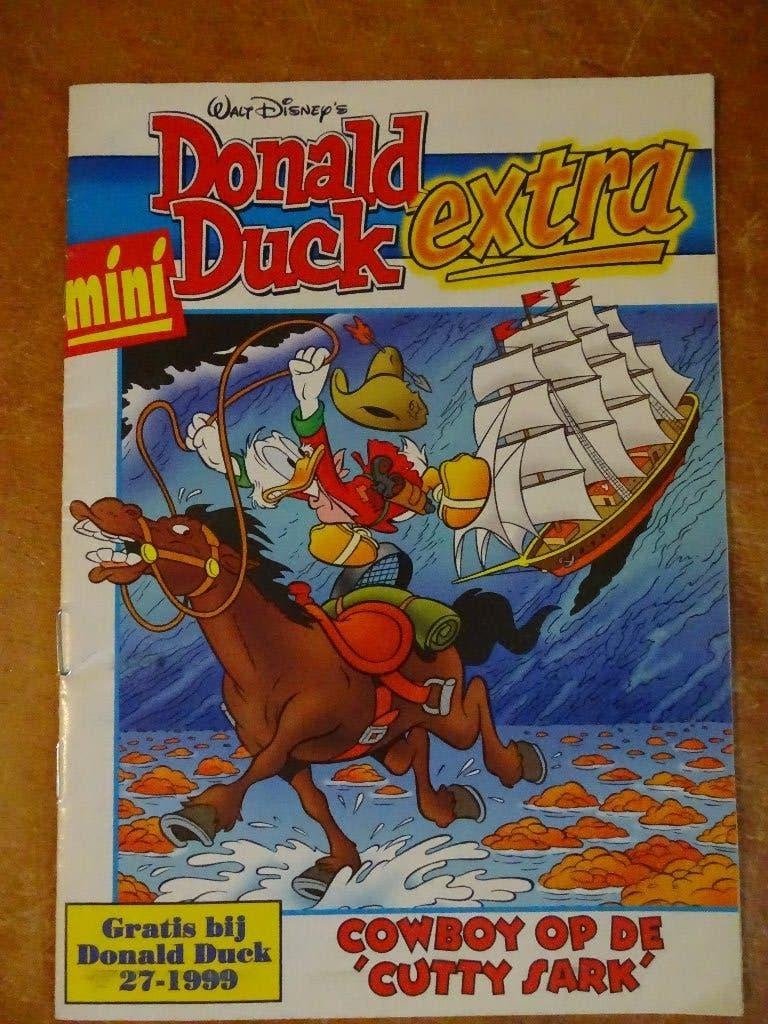 Oom Dagobert Duck Cowboy op de Cutty Sark Don Rosa, Eén stripboek, Ophalen, Gelezen