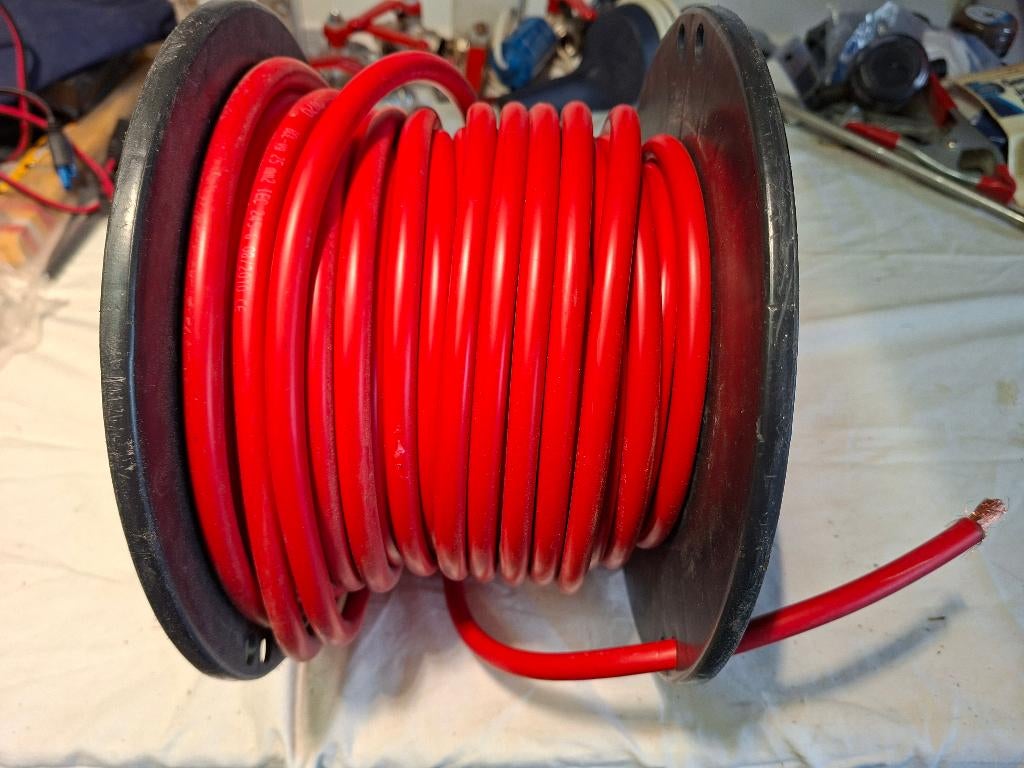 Accu stroomkabel 25mm, Ophalen, Nieuw, Motor en Techniek