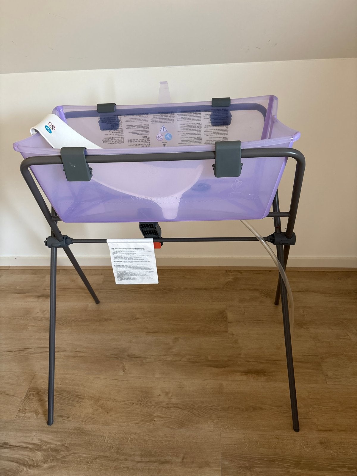 Stokke Flexi Bath met standaard en badzitje, Ophalen, Zo goed als nieuw, Badje, Overige merken
