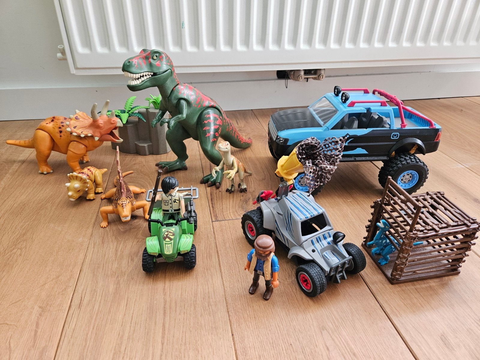 Playmobil Jurassic World Dinosaurus Set met Voertuigen, Ophalen of Verzenden, Gebruikt, Jongen of Meisje