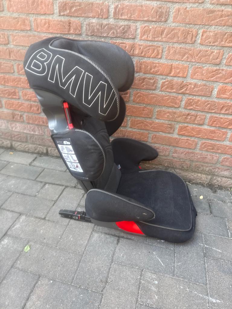 2X BMW Kinderzitje - Zwart, Gebruikt, Overige merken, Autogordel of Isofix, 15 t/m 36 kg, Zo goed als nieuw