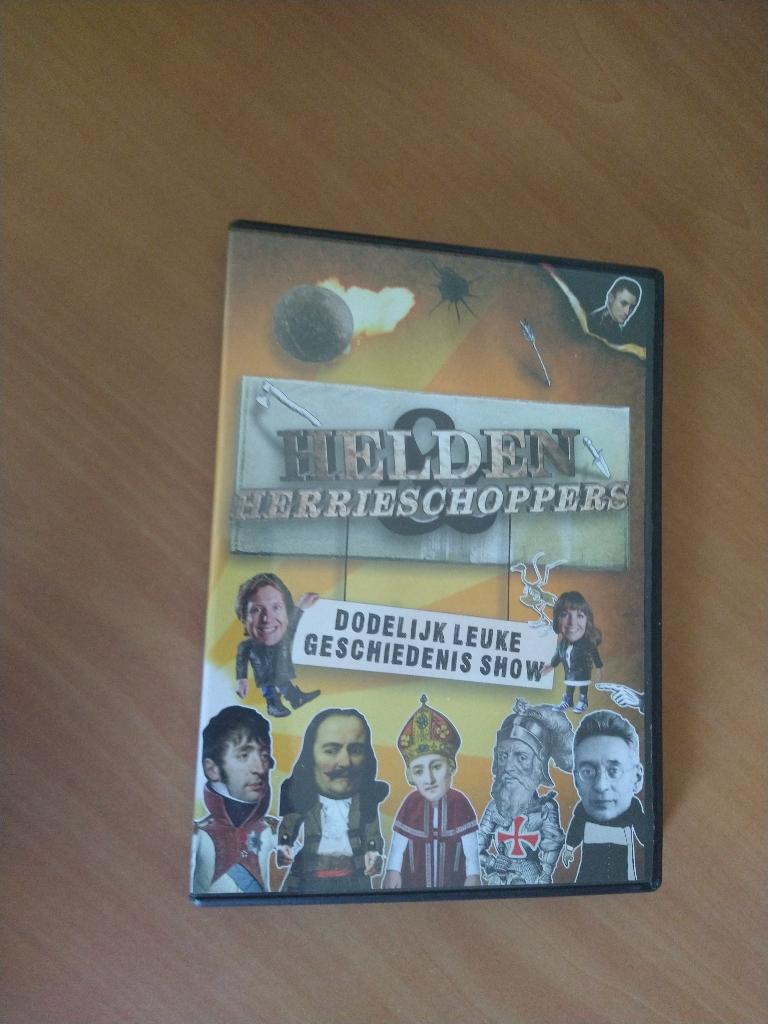 DVD Helden & Herrieschoppers, Alle leeftijden, Ophalen of Verzenden, Zo goed als nieuw, Politiek of Geschiedenis