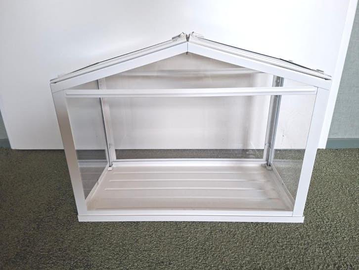 Witte kweekkas Ikea - Ideaal voor planten en kruiden, Gebruikt, Overige materialen, Kweekkas, Ophalen
